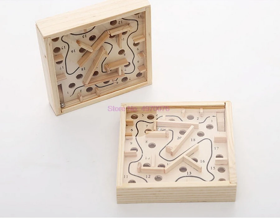 DHL 100pcs Children Logic Balance Education Wooden Math Block Toy Creative - £176.48 GBP