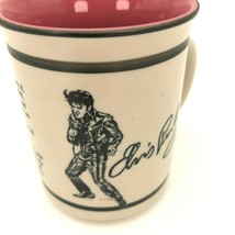 EPE Elvis Presley Biography Mug Pink Interior 12 ounce - £14.38 GBP