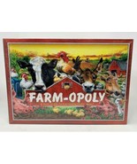Farm-Opoly Game A down on the farm  property tradin game by Late for the... - £22.85 GBP
