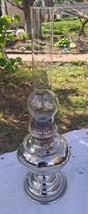 RAYO Silver Colored OIL KEROSENE LAMP - £111.13 GBP