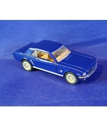 1964 1/2 Ford Mustang Blue Pull Back - Kinsmart KT5351 Scale 1/36 Car - £9.58 GBP