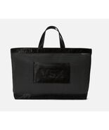 Victoria's Secret VSX Black Mesh Tote Weekender Bag Duffle - $28.61