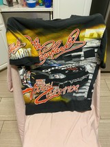 Vintage Chase Dale Earnhardt All Over Print Shirt Size M - £106.86 GBP