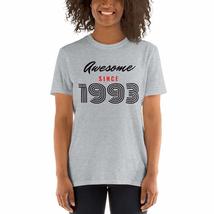 Awesome Since 1993 T-Shirt 28th Birthday Gifts Funny 28 Year Bday Sport Grey - $19.59+