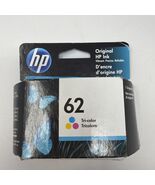 HP 62 (C2P06AN) Tri-color Ink Cartridge. New. DATED 03/2023 - $14.24