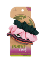 Goody Planet Goody Ouchless Hair Scrunchie - 3 Count, Eco-Friendly Bamboo Fabric - £3.93 GBP