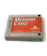 Nintendo 64 Memory Card Performance N64 P-302 256KB Ultra Pack Tested - $57.42