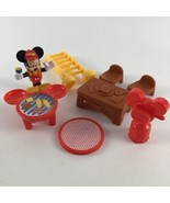 Disney Mickey Mouse Clubhouse Campout Playset Accessories Lot Figure Par... - $24.70