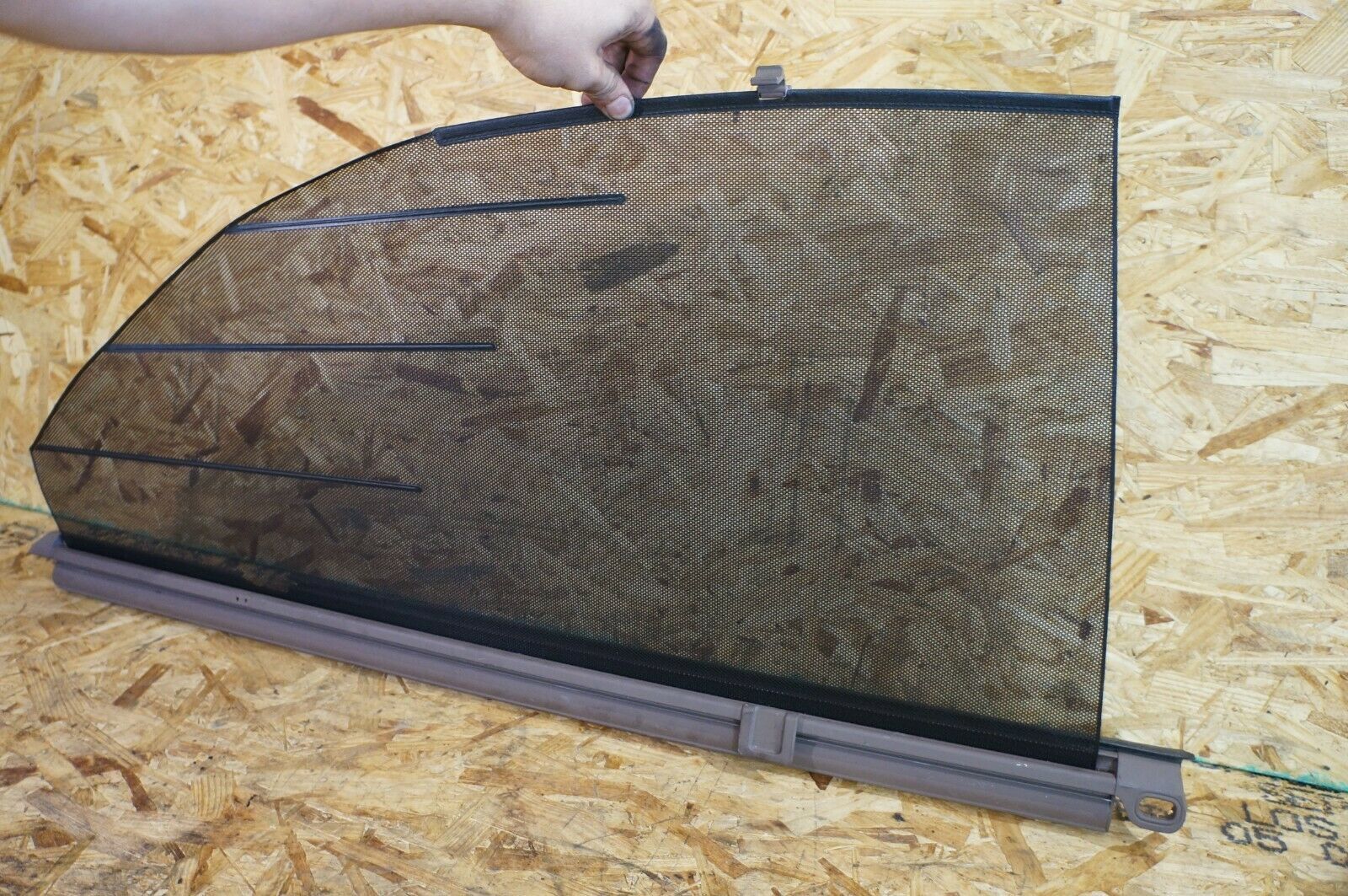 00-2006 mercedes w220 s500 s430 s600 rear left driver door sun shade pri... - $85.87