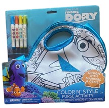 Disney Pixar Finding DORY Color N’ Style Purse Activity Kit Brand New BY... - £14.94 GBP