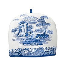 Blue Italian 36 x 27 cm Cotton Tea Cosy, Blue/White  - $32.00