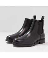 NEW Calvin Klein Men&#39;s Brayden Chelsea Boot Black Leather Size 10.5 - £89.95 GBP