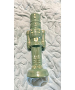 Ceramic Green Nut Cracker Figurine 6 Inch Green - $10.00