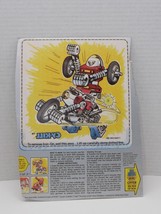 VTG Go Bots CY-KILL Post Cereal Iron On Tonka 1985 6.25&quot; x 6.25&quot; - £27.52 GBP