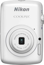 Nikon Coolpix S01 10.1 Mp Digital Camera With 3X Zoom Nikkor Glass, Old Model - £194.22 GBP