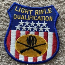 Embroidered NRA Light Rifle Qualification Patch Iron On Sew On - £11.78 GBP