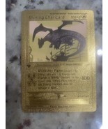 Shining Charizard 107/105 Fan Gold Foil Pokemon Card First Edition Rare - £211.38 GBP