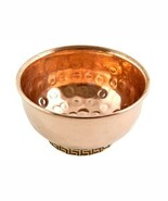 Plain Hammered Copper Offering / Altar Bowl! - $180.99 MXN