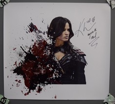 Arrow TV series Poster 18x16.5 Nissa Al Ghul character Signed by Katrina Law - £35.54 GBP