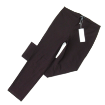 NWT Eileen Fisher Slim Ankle in Cassis Washable Stretch Crepe Pull-on Pants XXS - £71.62 GBP
