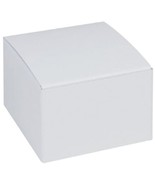 White One-Piece Gift Boxes, 3 x 3 x 2 - $47.38 CAD