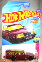 2022 Hot Wheels #232 Hw Drift 4/5 Volvo 240 Drift Wagon Maroon w/Black DD8-AD Sp - £5.67 GBP