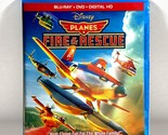 Disney&#39;s: Planes Fire &amp; Rescue (Blu-ray/DVD, 2014) Brand New ! - $9.48