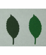 Discontinued ROSE LEAF LEAVES Punch Set lot of 60 punch-outs Cutouts U-Pick - $170.86 MXN