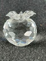 Vintage Glass Crystal Hand Cut Flawless Small Fruit Figurine - £19.46 GBP