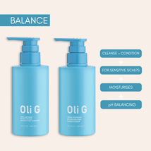 Oli G - Total Refresh PH Balancing Shampoo & Conditioner Duo, 10.1 fl oz image 2