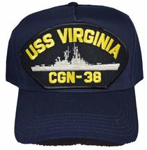 EC USS Virginia CGN-38 HAT - Navy Blue - Veteran Owned Business - £18.07 GBP