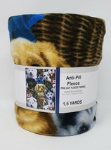 David Textiles Anti-Pill Pre-Cut Fleece Fabric 54&quot; x 60&quot; - New - Dogs - £8.04 GBP