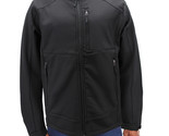 Men&#39;s Water Resistant Softshell Fleece Lined Black Stand Collar Zip Up J... - $41.95