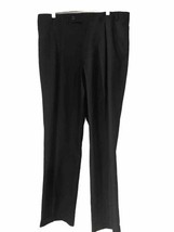 Geoffrey Beene Men&#39;s Dress Black  Pants 38x32 - $14.84