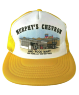 Murphys Chevron Food Mart Vtg Trucker Hat Cap Snapback Ash Fork AZ Mesh ... - £22.71 GBP