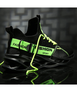 Men Athletic Mesh Shoes Non Slip Blade Running Gym Sneakers Lightweight ... - €52,99 EUR