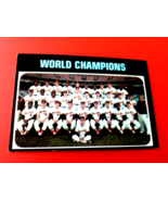 1971  TOPPS   WORLD CHAMPIONS  1970   BASEBALL #1     EX     !! - £140.77 GBP