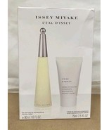 Issey Miyake L&#39;Eau D&#39;Issey 50ml 1.6 Oz Eau De Toilette Spray 75ml 2.5.Oz... - $39.60