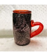 Vintage Gae Aulenti &#39;Neverrino&#39; by Vistosi Murano Glass Tall Handle Glas... - $310.07 CAD