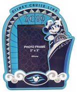 new DISNEY CRUISE LINE 2019 Art Deco Magnetic 2&quot;x3&quot; Photo Frame W/ Stand... - $19.64 CAD