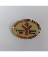 Vintage Lions Club Zanesville Host Bridge City Zane&#39;s Trace Lapel Hat Pin - $7.47 CAD