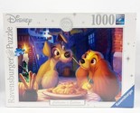 NEW Ravensburger Disney Collector&#39;s Edition 1955 Lady &amp; The Tramp 1000pc... - $39.99