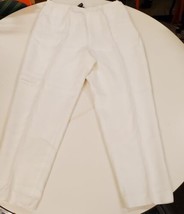 Lafayette 148 New York Women&#39;s White Pants, Size 10P - £31.54 GBP
