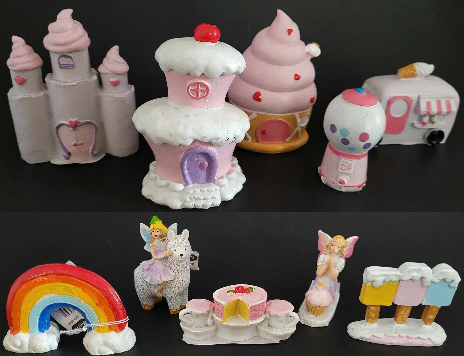 Fairy Garden Sweets Houses &amp; Accessories Castle Llama Cupcake. S22, Sele... - $2.47+