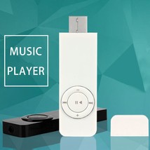 MP3 Player Portable Long Strip USB Pluggable Card Music Media Player Student Spo - £31.63 GBP