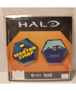 Xbox Halo Master Chief &amp; Warthog Enamel Pins Set Official Collectible Ba... - £22.16 GBP