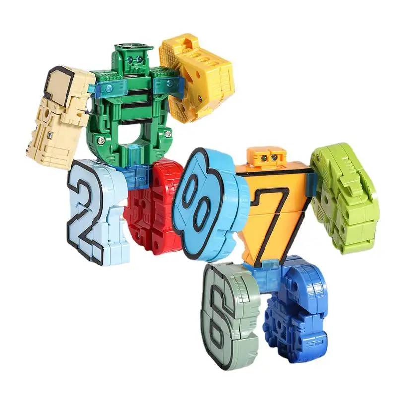 Alphabet Robots Toy Deformation Alphabet Toys For Kids Early Education Building - £16.27 GBP+