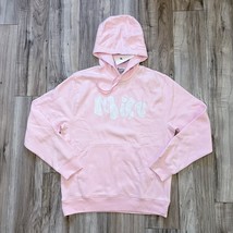 Nike Men&#39;s Club Fleece Graphic Pullover Hoodie DQ4653-663 Pink White NWT Size L - $44.95