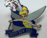 2009 Disney Trader Pin Tinkerbell Happy New Year Banner - £7.15 GBP