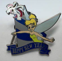 2009 Disney Trader Pin Tinkerbell Happy New Year Banner - $8.90
